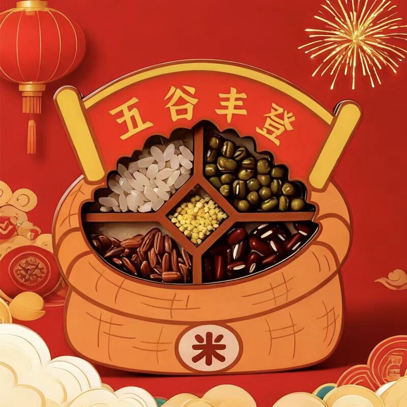 Refrigerator Magnets New Harvest Decoration Housewarming Creative Wooden Crafts Travel Souvenir New Year Blessing