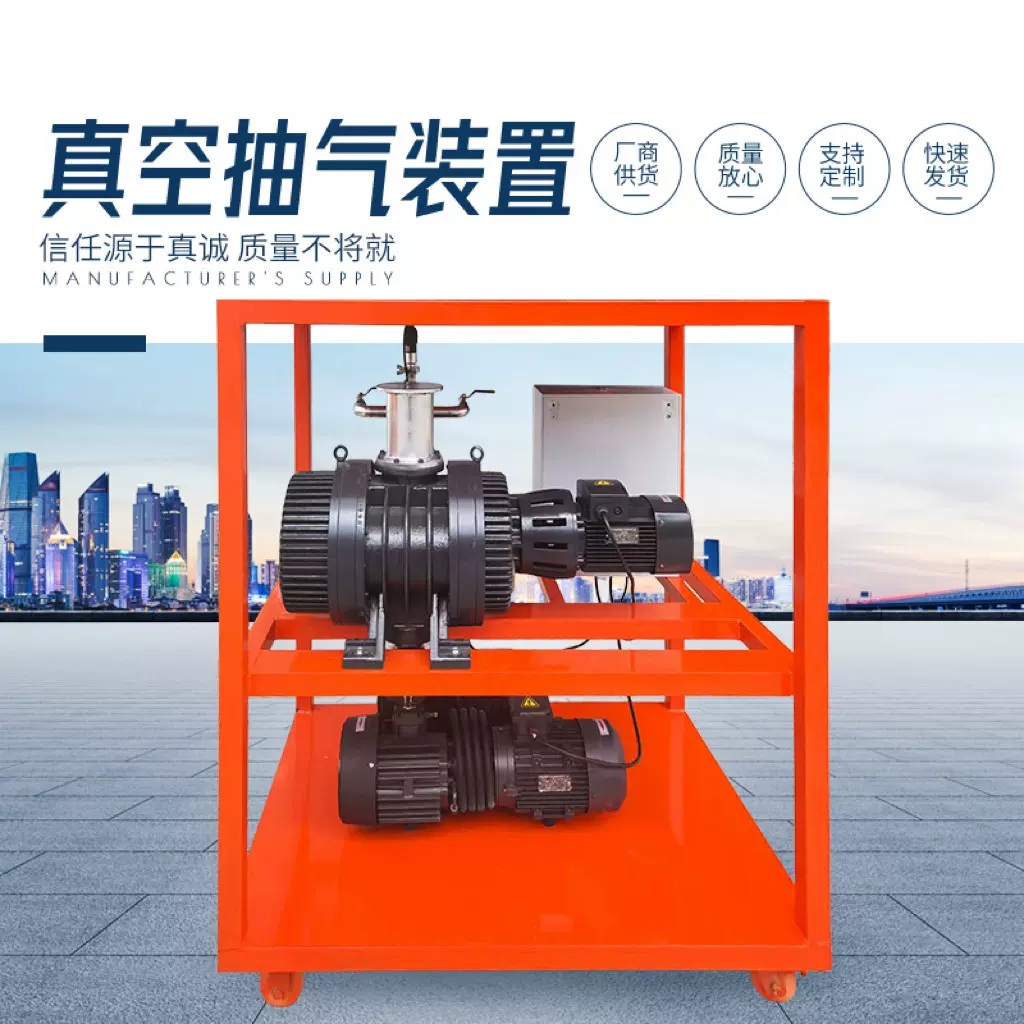 GIS真空泵SF6气体抽真空装置六氟化硫回收充放真空泵小型批发