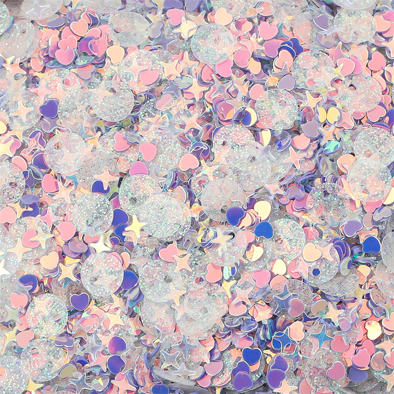 Color plateado lentejuelas nido pieza flash DIY material decorativo ropa Ropa Accesorios hecho en casa pendientes materiales accesorios image 9