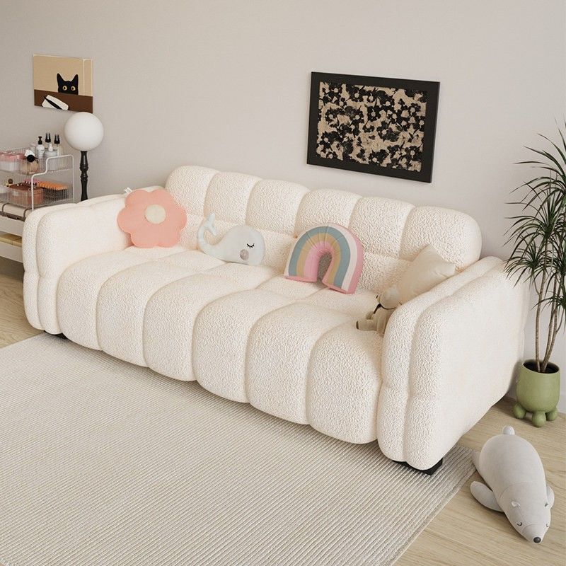 Small Apartment Sofa, Cream-Style Lazy Sofa, Home Living Room Sofa, Rental Apartment Sofa Bed, Bedroom Sofa Small Apartment Sofa, Cream-Style Lazy Sofa, Home Living Room Sofa, Rental Apartment Sofa Bed, Bedroom Sofa