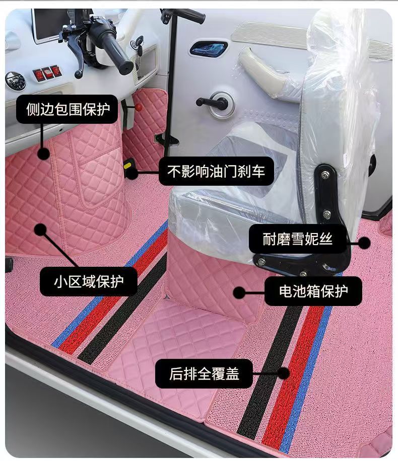 Jinpeng Snow Treasure Pro Special Foot Mat for Electric Scooter, Fully Enclosed Footrest, Non-Slip, Wear-Resistant Interior Floor Mat Accessories