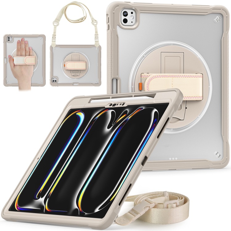 Popey A con cuello y correa de agarre de disco giratorio