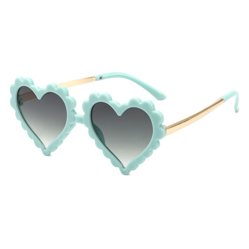 New children's heart-shaped sunglasses cute heart-shaped sunglasses children's heart-shaped sunglasses fashion girls' sunglasses