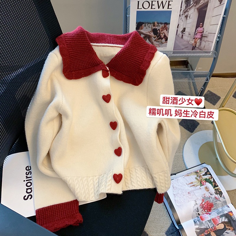 Autumn retro sweater
