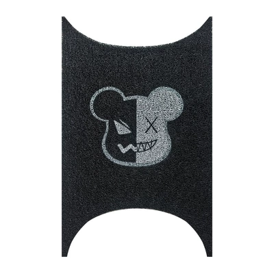 Cute Cartoon Design, Dustproof and | Electric vehicle foot mat - violent-bear-no9-mz3
