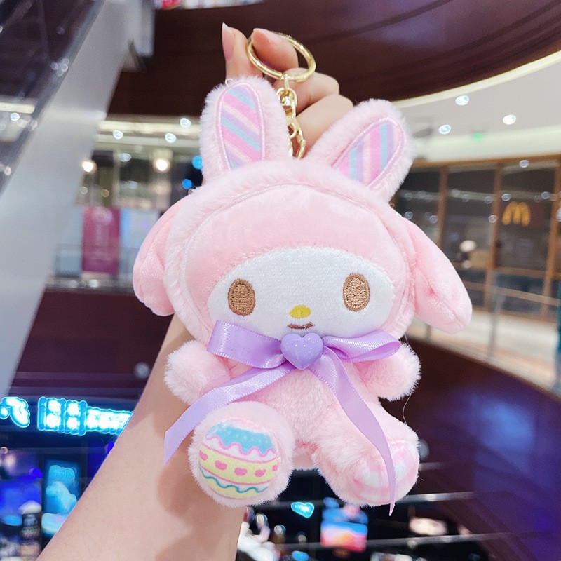 Llavero de muñeco de dinosaurio de peluche, colgante decorativo para mochila o regalo creativo