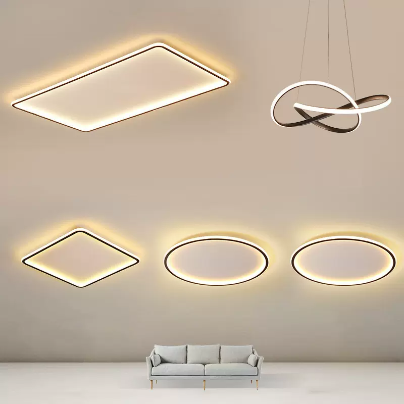 全屋led吸顶灯中山灯具简约现代主灯套装灯饰客厅卧室组合家用