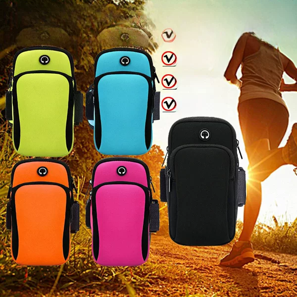 Outdoor Sports Running Mobile Phone Fixed Arm Bag with Men's and Women's Fitness Waterproof Arm Bag Wholesale Manufacturer