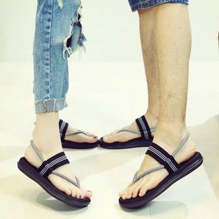 2025 summer men's flip-flops sandals dual-use couple flip-flops beach casual sandals wholesale fashion brand