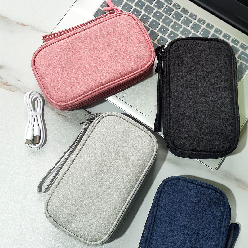 Wholesale Data Cable Storage Bag Multi-Function Digital Accessories Power Bank Hard Drive Protective Cover Portable Travel Storage Wholesale Data Cable Storage Bag Multi-Function Digital Accessories Power Bank Hard Drive Protective Cover Portable Travel Storage