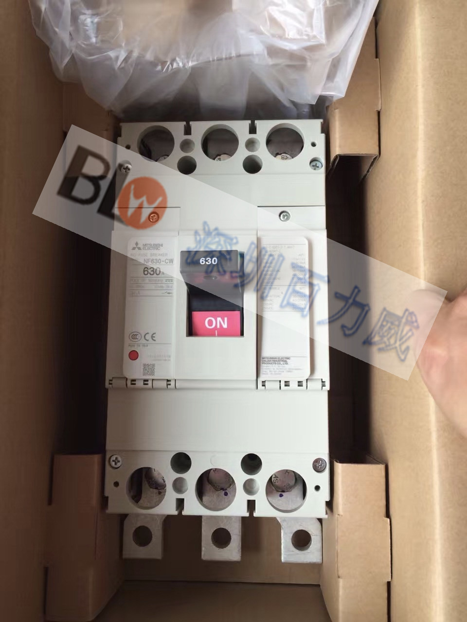 《三菱》原装全新日本三菱MITSUBISHI漏电断路器   NV630-HEW