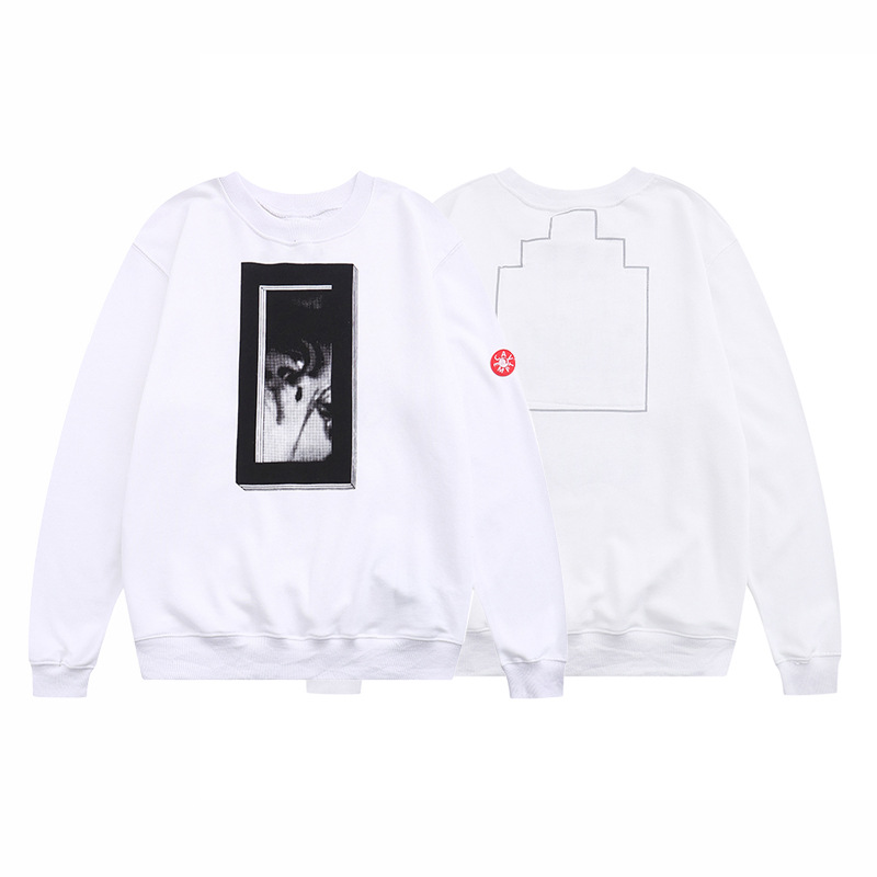 Japanese retro white thin long-sleeve with a round collar