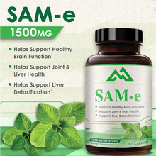 外贸热销品 SAM-e-S 60粒胶囊 肝脏排-毒补充剂 厂家支持贴OE M牌