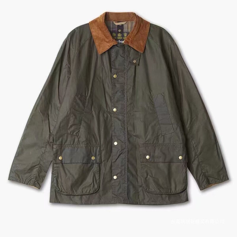 Song Jia's Same Style*** Light Waxed Jacket, Casual Oil Wax Style, Barn Style Waxed Jacket for Men and Women