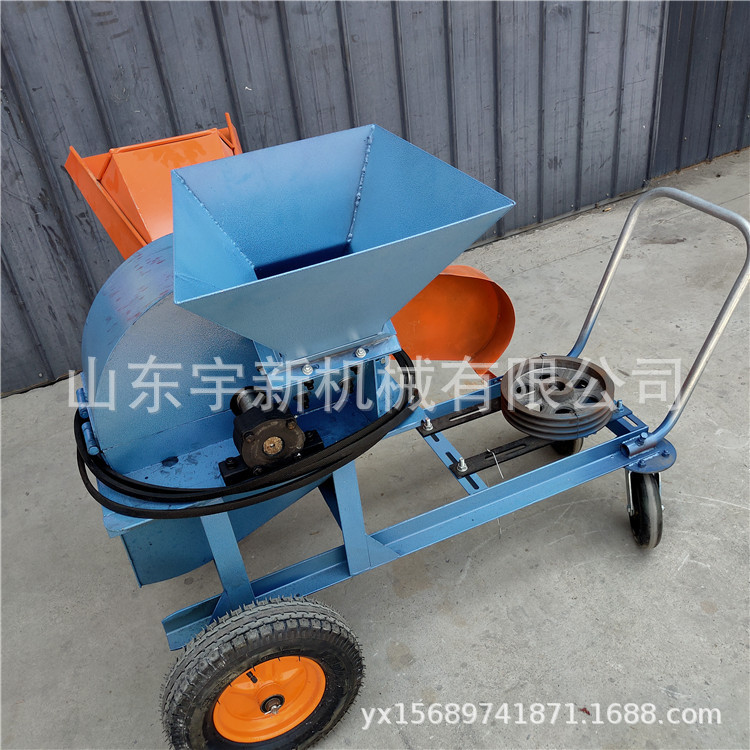 电动木屑机 420型柴油木材粉碎机 移动式椰壳破碎机