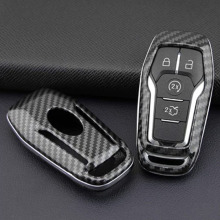 ABS Carbon Fibre Car Key case For Ford F150 Mondeo Mustang