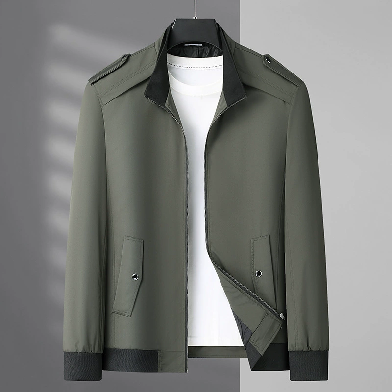 Jacket, universal autumn shirt for leisure, plus size
