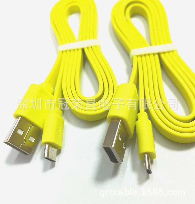 TPE数据线 充电 USB A公转Micro 安卓充电 礼品 LED充电宝纯铜2A