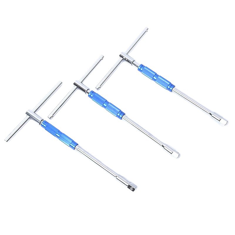 Transfronterizo mayorista T-barro ahorrar mano de obra rotativo T-cabeza intercambiable combinación multifuncional 1 / 2 cabeza de manga de vuelo grande T-barro
