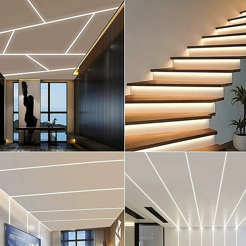 LED line self-adhesive light strip for wardrobe, wholesale, 24v, 8mm