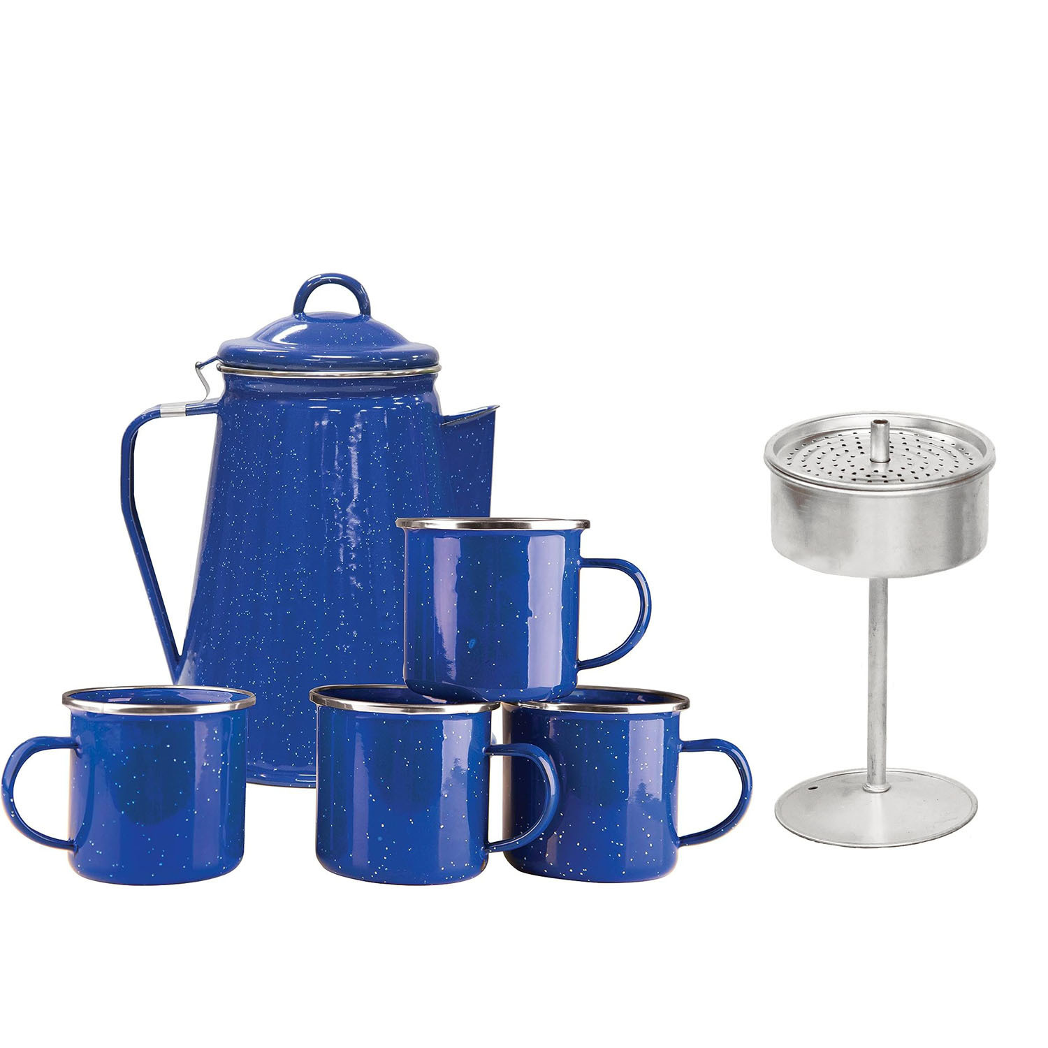 Juego de cafetera de cinco piezas (incluido el elemento filtrante)