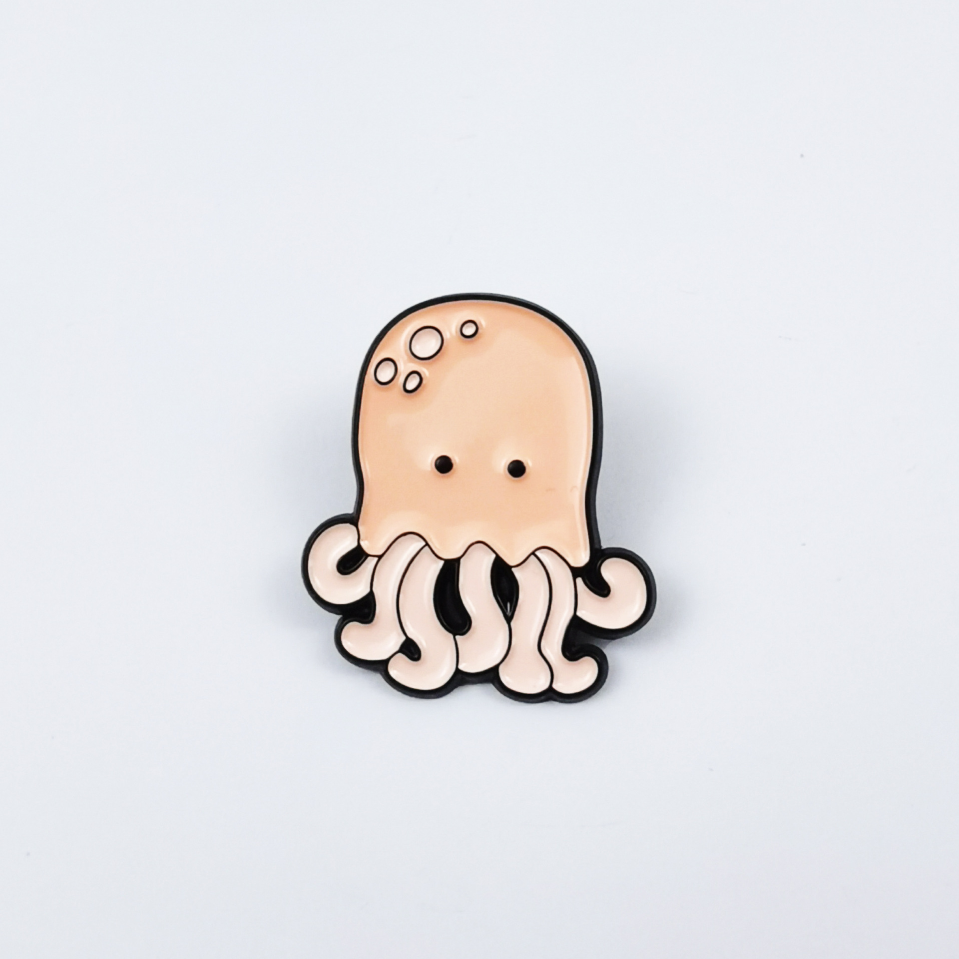 Insignia creativa de animales marinos Dibujos animados linda forma regalo joyería broche transfronterizo ins metal ropa collar