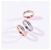 Advanced ring stainless steel, zirconium, fashionable universal accessory, high-quality style, light luxury style, diamond encrusted, micro incrustation, on index finger