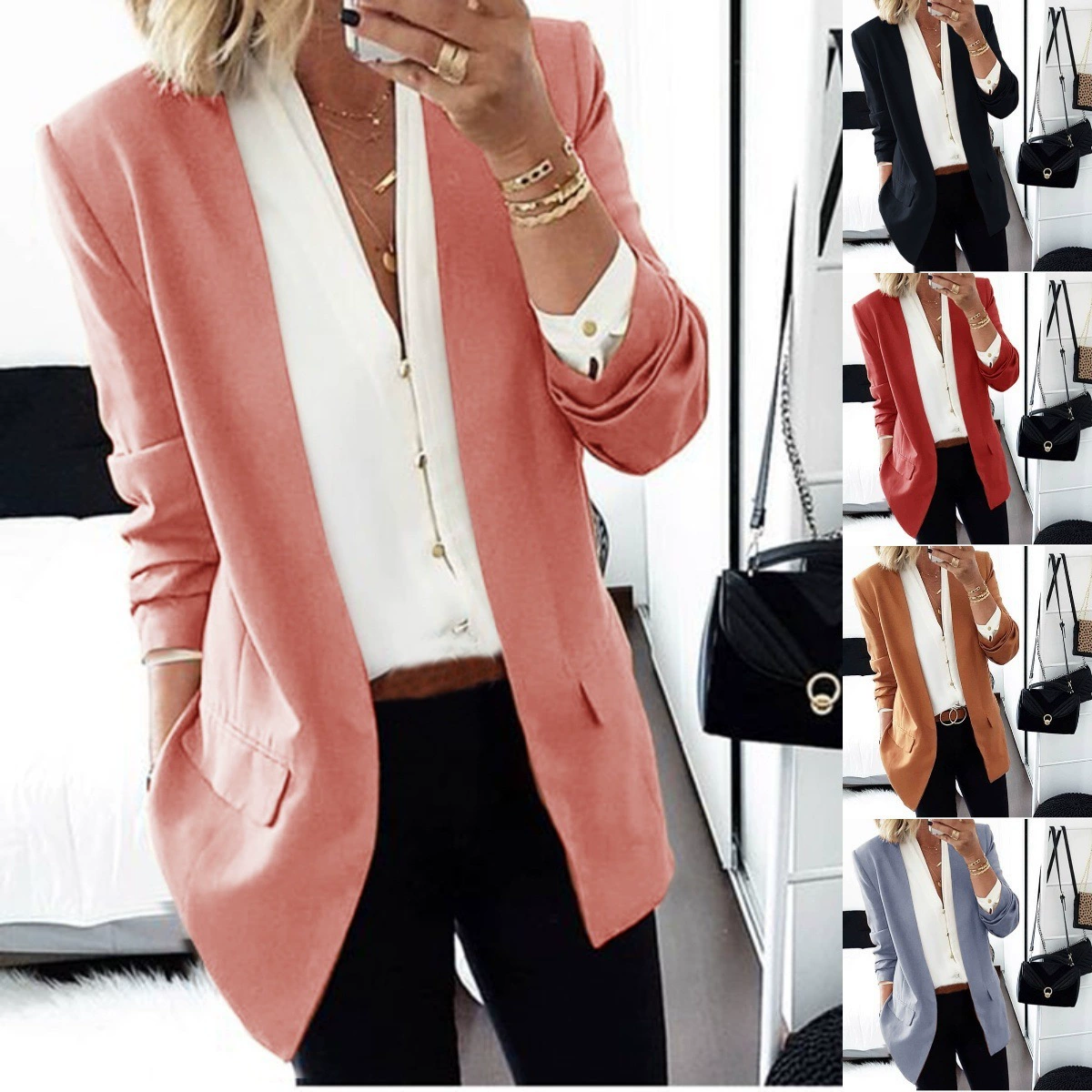 Демисезонный классический костюм-кара, AliExpress, Amazon, wish, европейский стиль, slim fit