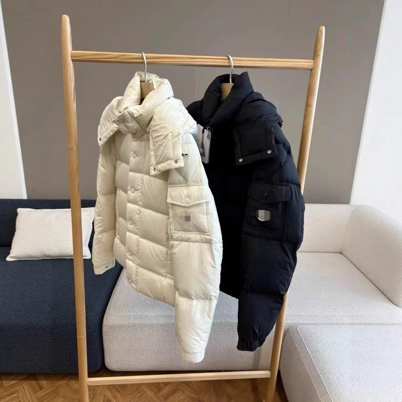高品质蒙家玛雅羽绒服外套雾面连帽加厚男情侣款休闲百搭羽绒外套|undefined