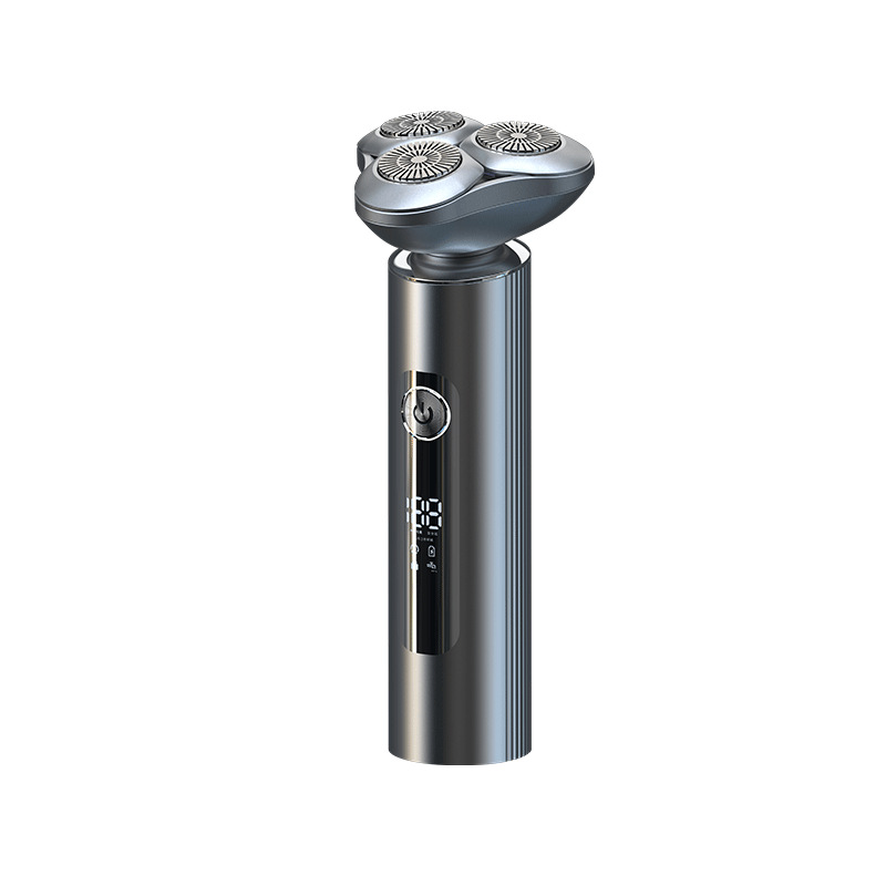 Electric Shaver For Men Digital Display USB Rechargeable Fully Washable Aluminum Alloy Body Home Appliances Personal Care_voghion.com