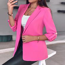 W 28375 Solid color blazer ��ɫ������װ�羳����ͨ