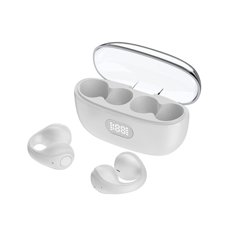 T33 Bluetooth 5.3 Auriculares inalámbricos Clip de pantalla digital Tipo de oído Escuchar música Llamar sin oídos Transfronterizo 2023