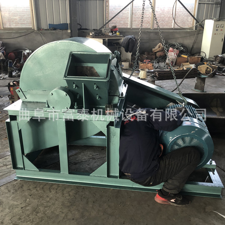 木块木板粉碎机 木材边角料粉碎机 油电两用园林碎枝机