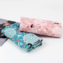 猫咪蕾丝棉麻布幅宽150CM出售家居服装布艺手工DIY面料一米价