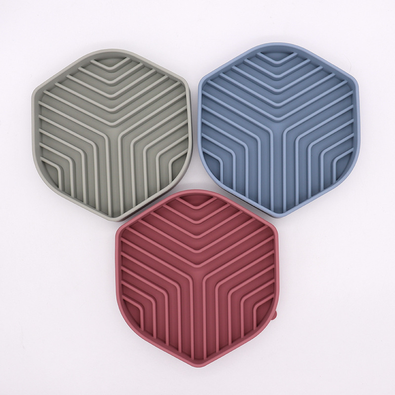 Tazón para perros Tazón para perros Tazón de comida lenta para mascotas de silicona anti-volcado Tazón para perros Tazón de arroz para perros Tazón de arroz para perros Tazón de comida para gatos y perros Tazón de comida para gatos