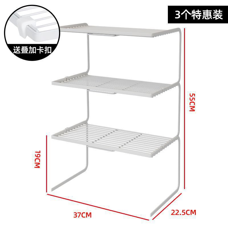 Estante de almacenamiento trípode de esquina para cocina doméstica almacenamiento de paneles estante de esquina de mesa estante de almacenamiento en capas