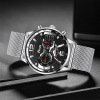 Fashionable calendar, quartz watches, men's watch