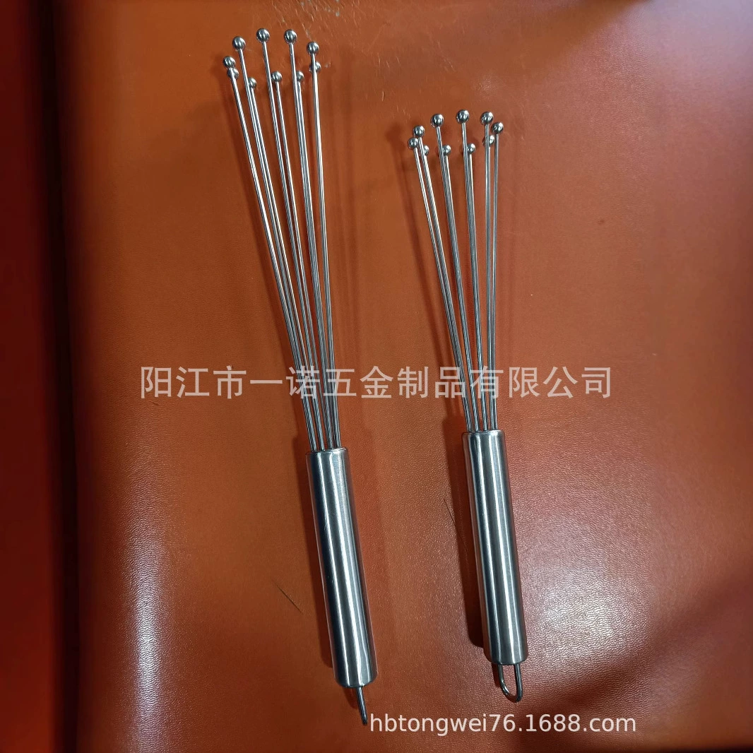 C-001D steel bead egg bead stainless steel manual round beads egg white egg white baking tool baking tool