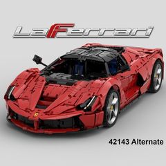 レゴ42143フェラーリsp 3セットの内cc改拉法積み木電子図面と互換性があります。