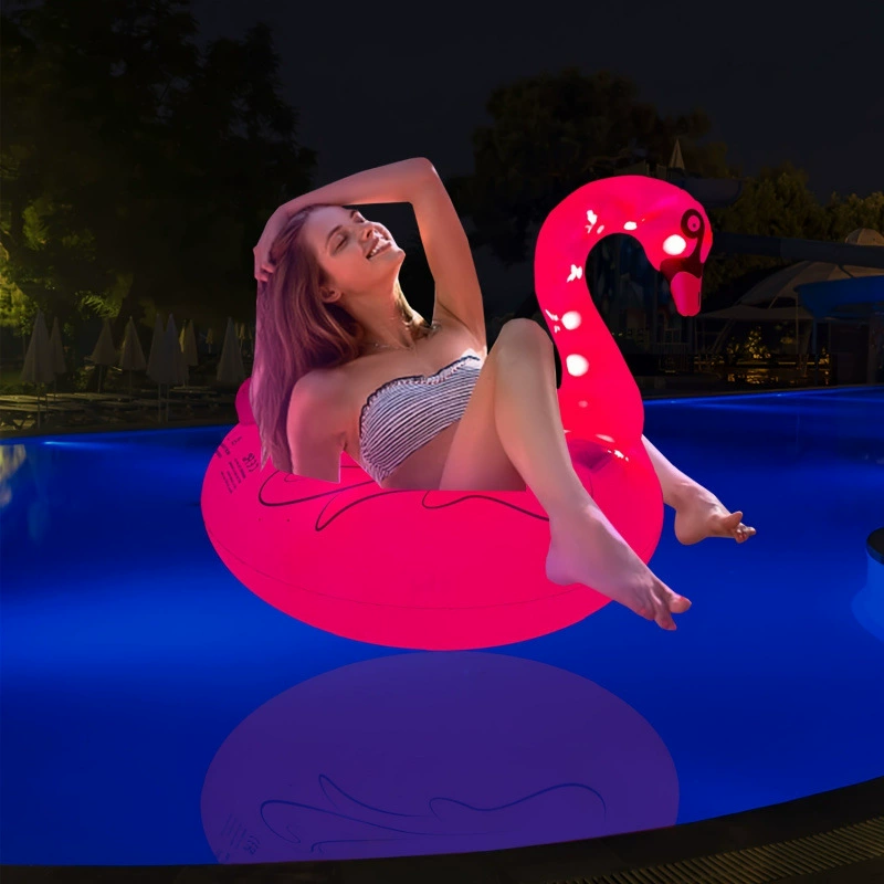Inflatable swan, swimming pool solar-powered, new collection, (Cross-border trading)