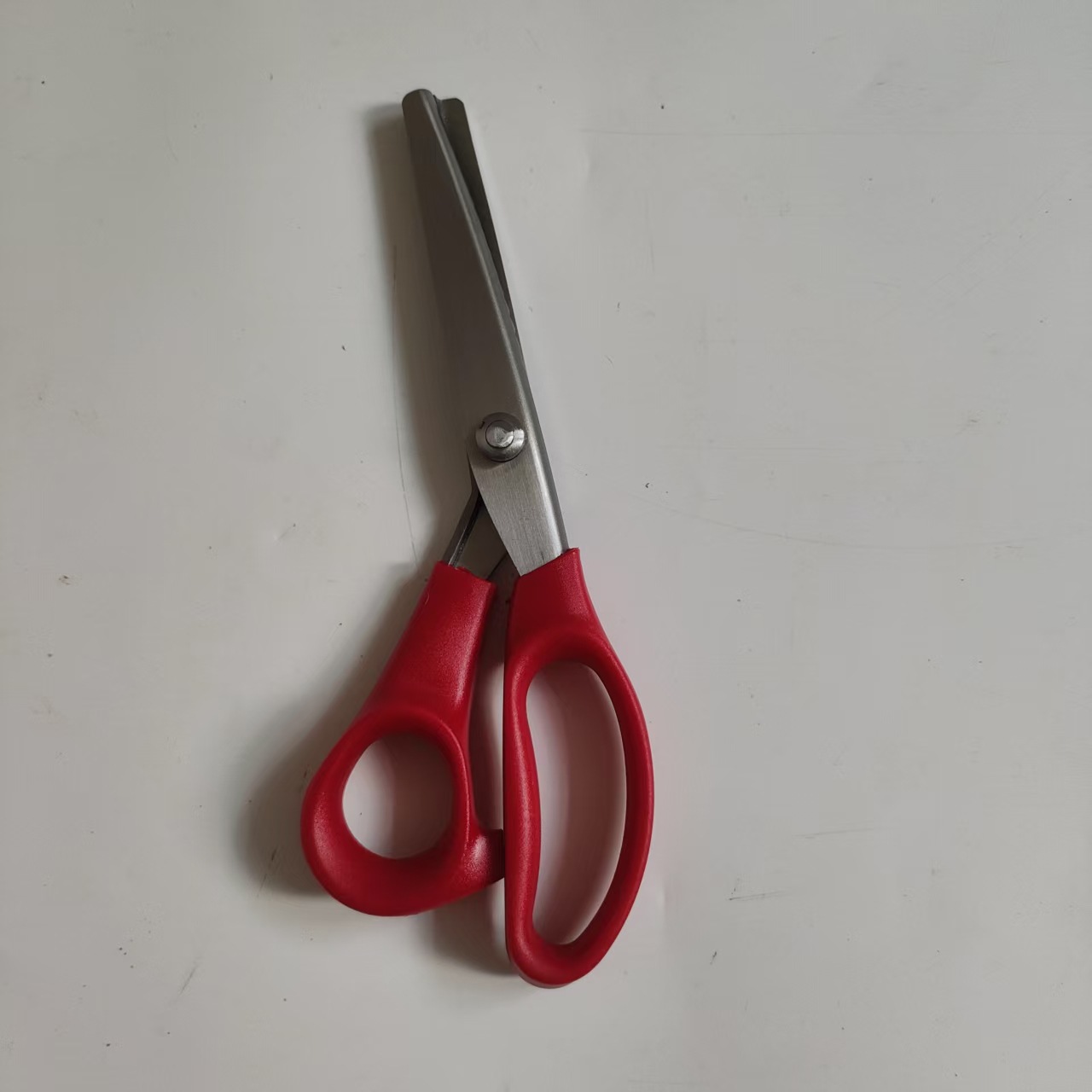 Tijeras de Dientes para Costura de Acero Inoxidable Zigzag para Costura y Tela