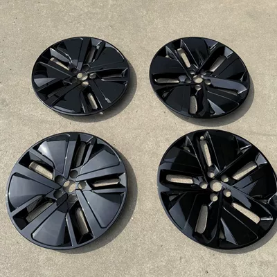 Hub Cover Anti-Scratch Upgrade Blackening — Hub cover - l6789-21inch-bright-black-four