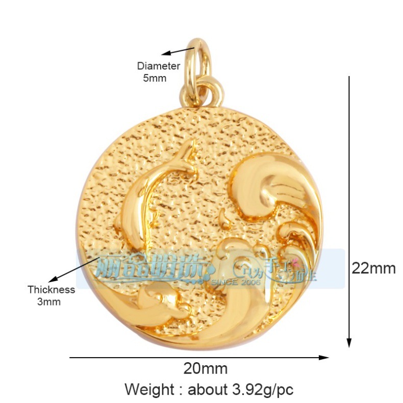 2g Weight Pendant Jewelry Making Type 18K Gold Plated Plating Material DIY Jewelry Accessories Classification 1 Piece Quantity Copper Material Scallop, Starfish, Conch Pattern All Seasons Season Marine Style Style 1 Piece Copper 18K Gold Plated Scallop Starfish Conch Pendant 14