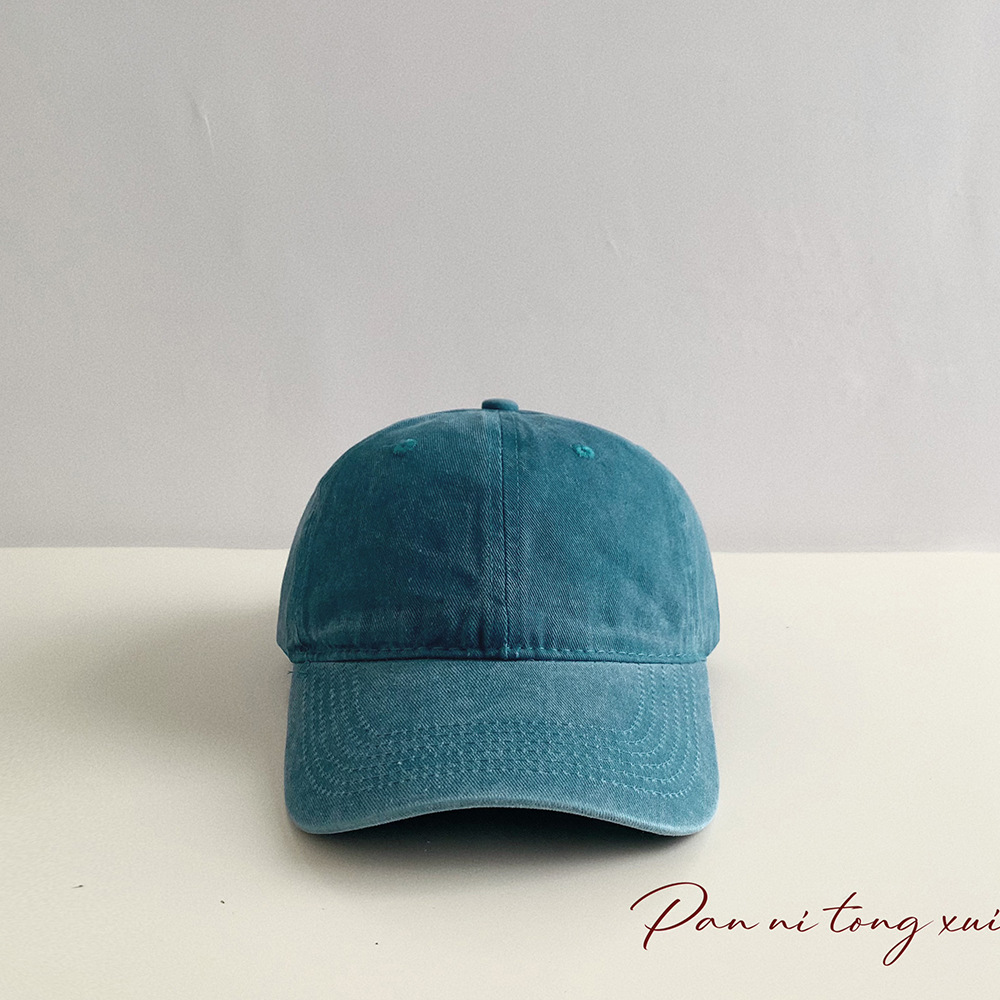 Gorras de béisbol unisex estilo coreano color sólido