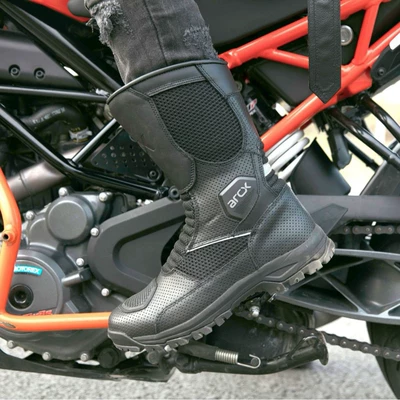 Motorcycle Safety Supplies – Breathable Motorcycle Black Shoes