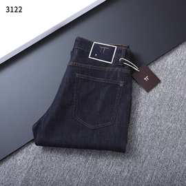 3122TF春夏新品2026欧货潮牌男款牛仔裤高端男装直筒韩版潮流长裤