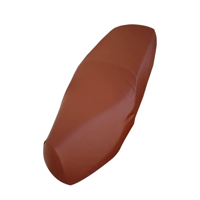 Insulation Leather Cushion Cover — Motorcycle cushion - haojue-tiger-shark-vx125-brown-elastic-leather