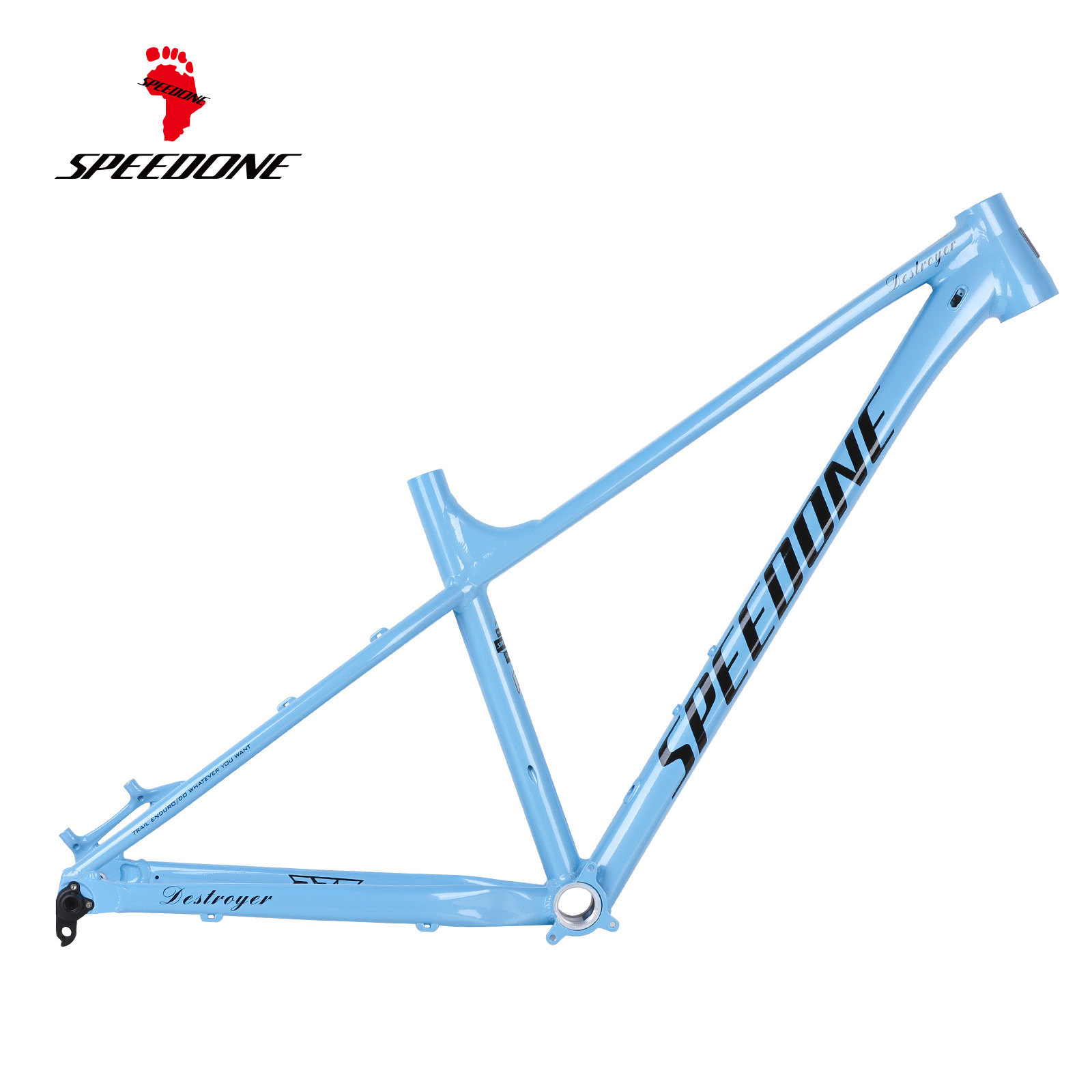 Bastidor de bicicleta de montaña/bolsa de vuelo de cola dura de 29 pulgadas fuera de la carretera AM Mountain enrutamiento interno freno de disco Marco de aleación de aluminio