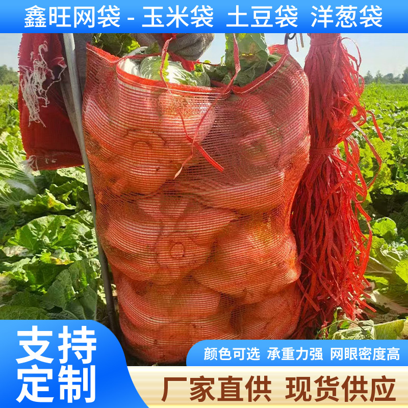 网袋装大蒜洋葱土豆网眼编织袋鸡鸭活禽塑料网兜南瓜包装白菜袋