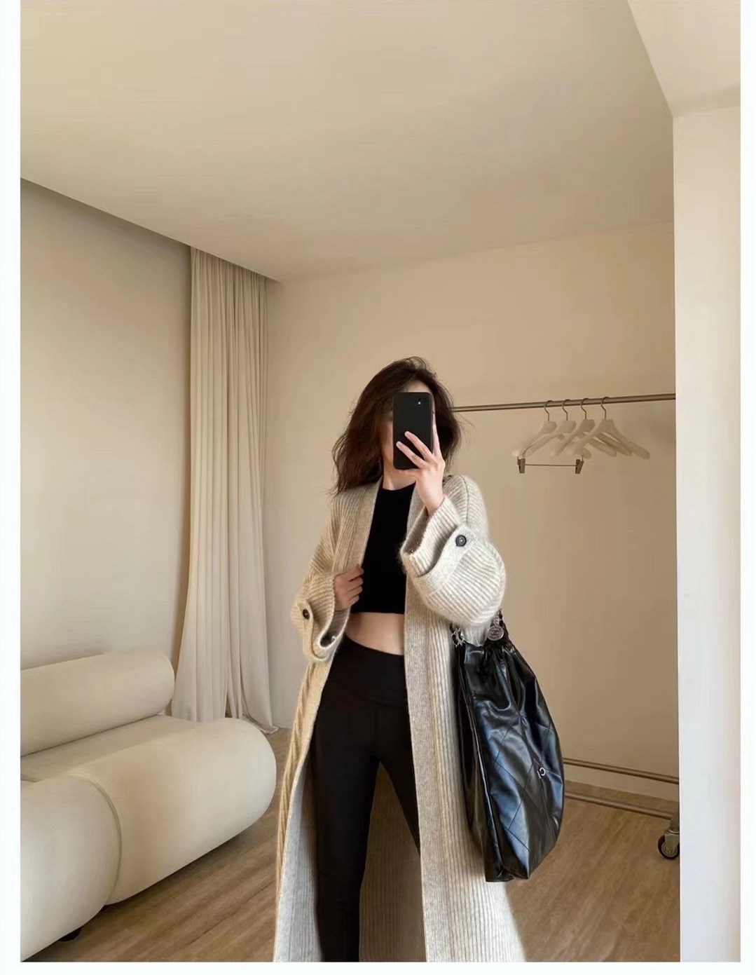 Loose Fit Type Solid Color Pattern Winter, Autumn Season Wholesale Women's Elegant Solid Color Long Sleeve Button Sweaters & Cardigans